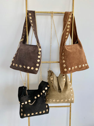 Wildleder Beuteltasche 2509162-65