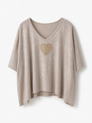Feinstrick T-Shirt 2604042