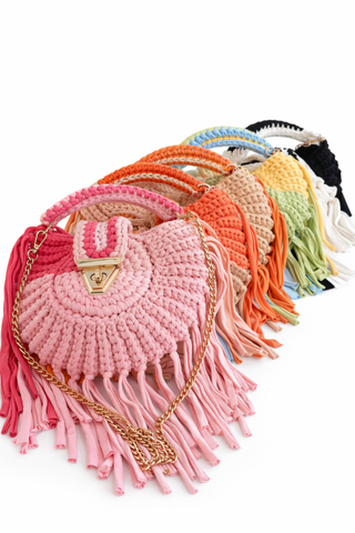 Häkeltasche vers. Farben 2601390-93