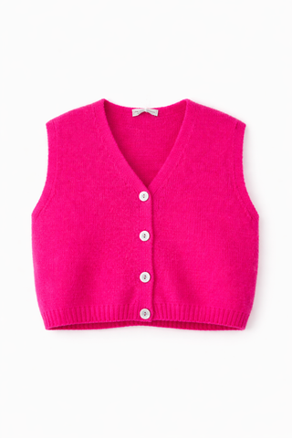 Alpaka Strickweste 2602127