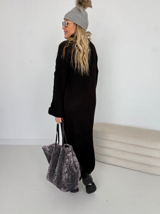 Strickkleid-schwarz-damen-levelone