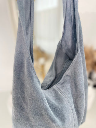 Shopperväska i mocka 2512223-26