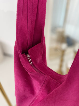 Shopperväska i mocka 2512223-26