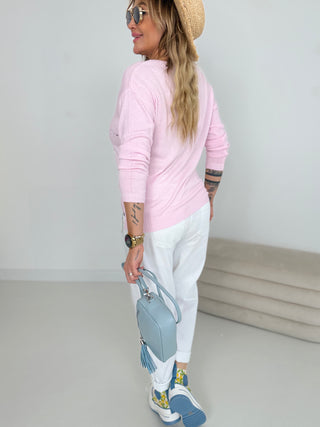 Finstickad tröja 2601078