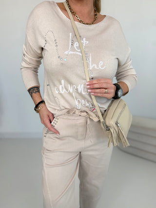 Finstickad tröja 2601077