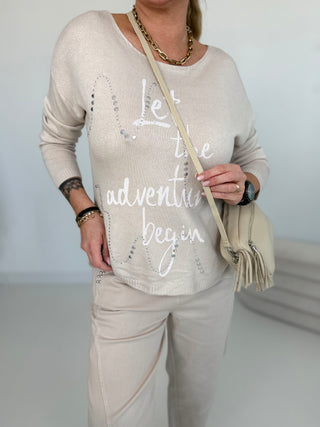 Finstickad tröja 2601077