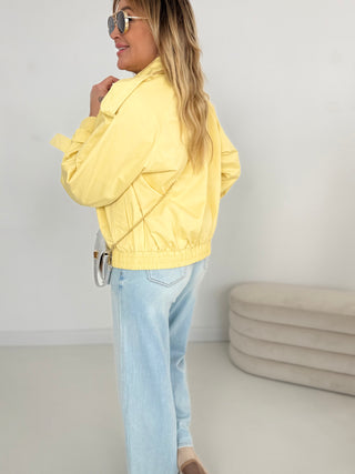 Jacke in Gelb