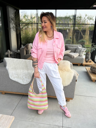 Jeans Stretchhose in Weiss