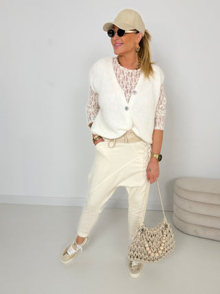 Alpaka Strick Weste 2602138