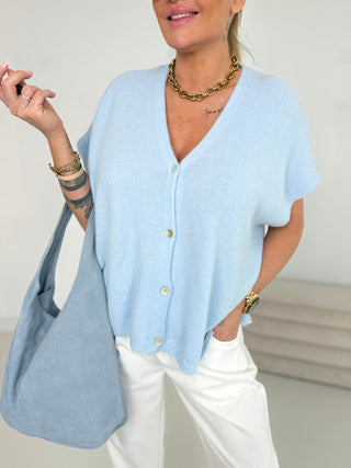 Alpaka Strick Weste 2603112