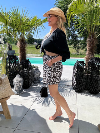 Musselin Shorts in Leo