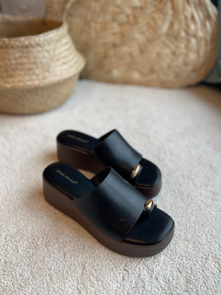 Sandalen in Schwarz bei Levelone
