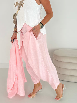 Baggyhose Leinen 2506139