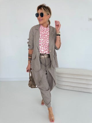 Leinen Blazer 2506135