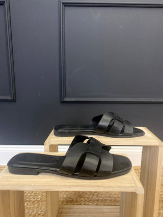 2 Choice Pantoletter Svart 2501292