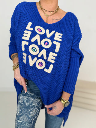 Stickad tröja 2511070