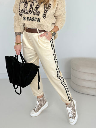 Stretchhose-gold-onesize-damen-levelone