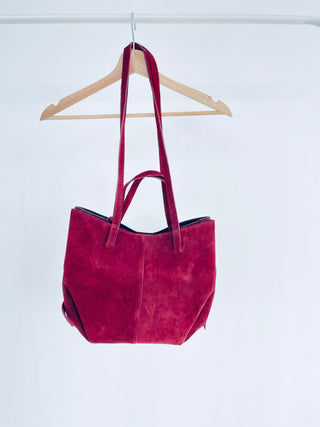 Wildleder Shopper Tasche 2507214-16