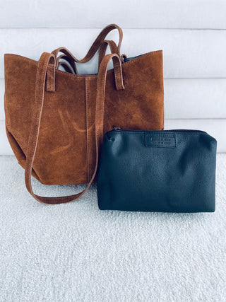 Wildleder Shopper Tasche 2507214-16