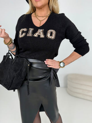 Alpaca finstickad tröja 2511116